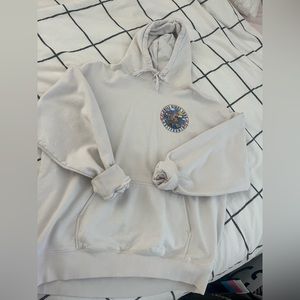 BRANDY MELVILLE chillin since hoodie with front and back detailing. Oversized!